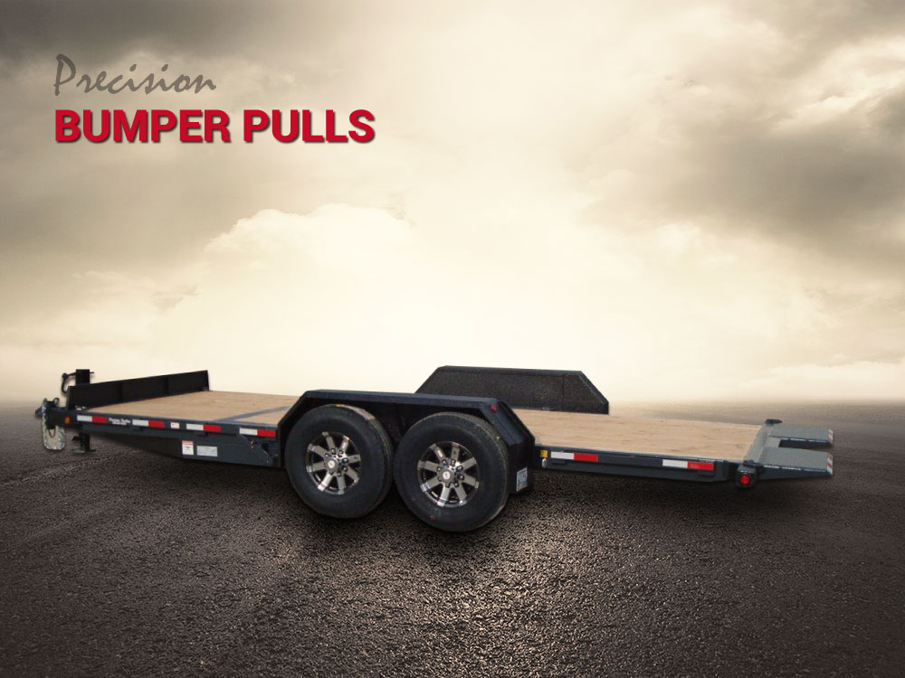 Precision Bumper Pull Trailers